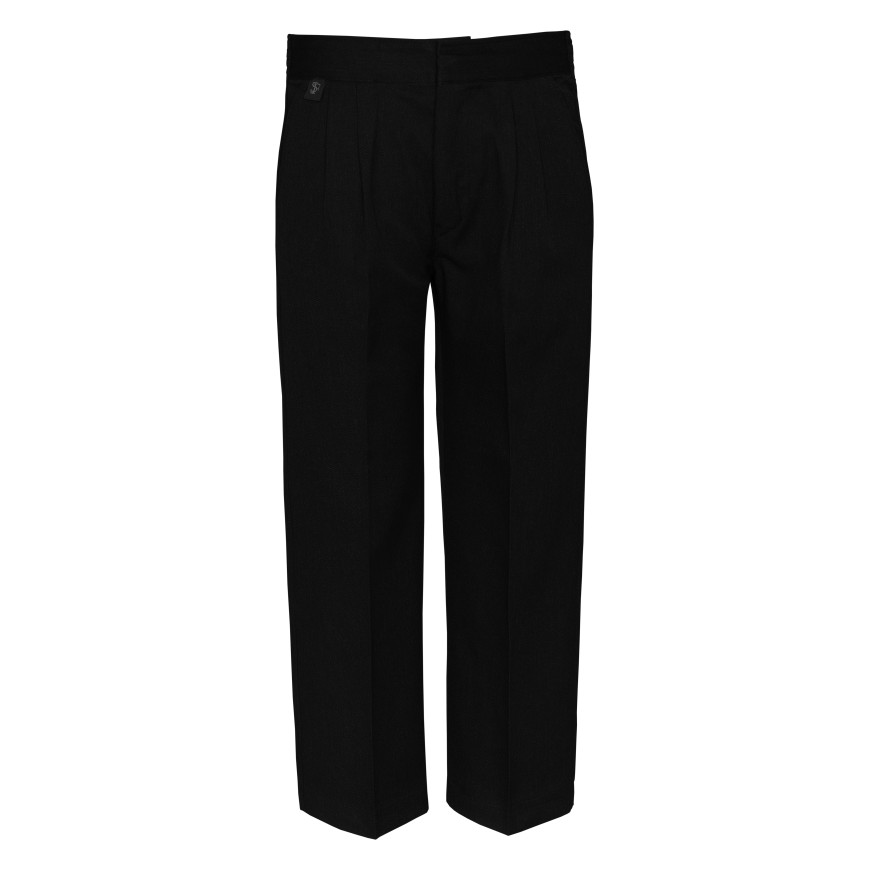 Boys Black Trousers - Standard Fit, General Scoolwear
