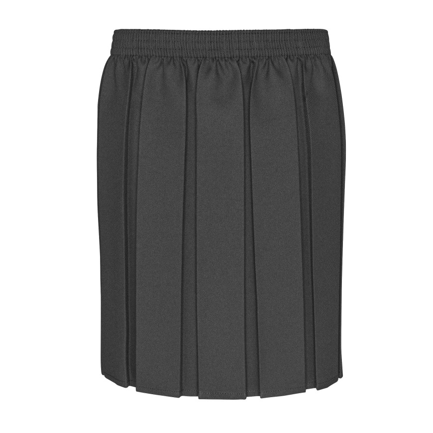 Grey Box Pleat Skirt IBPS The Schoolwear Centre