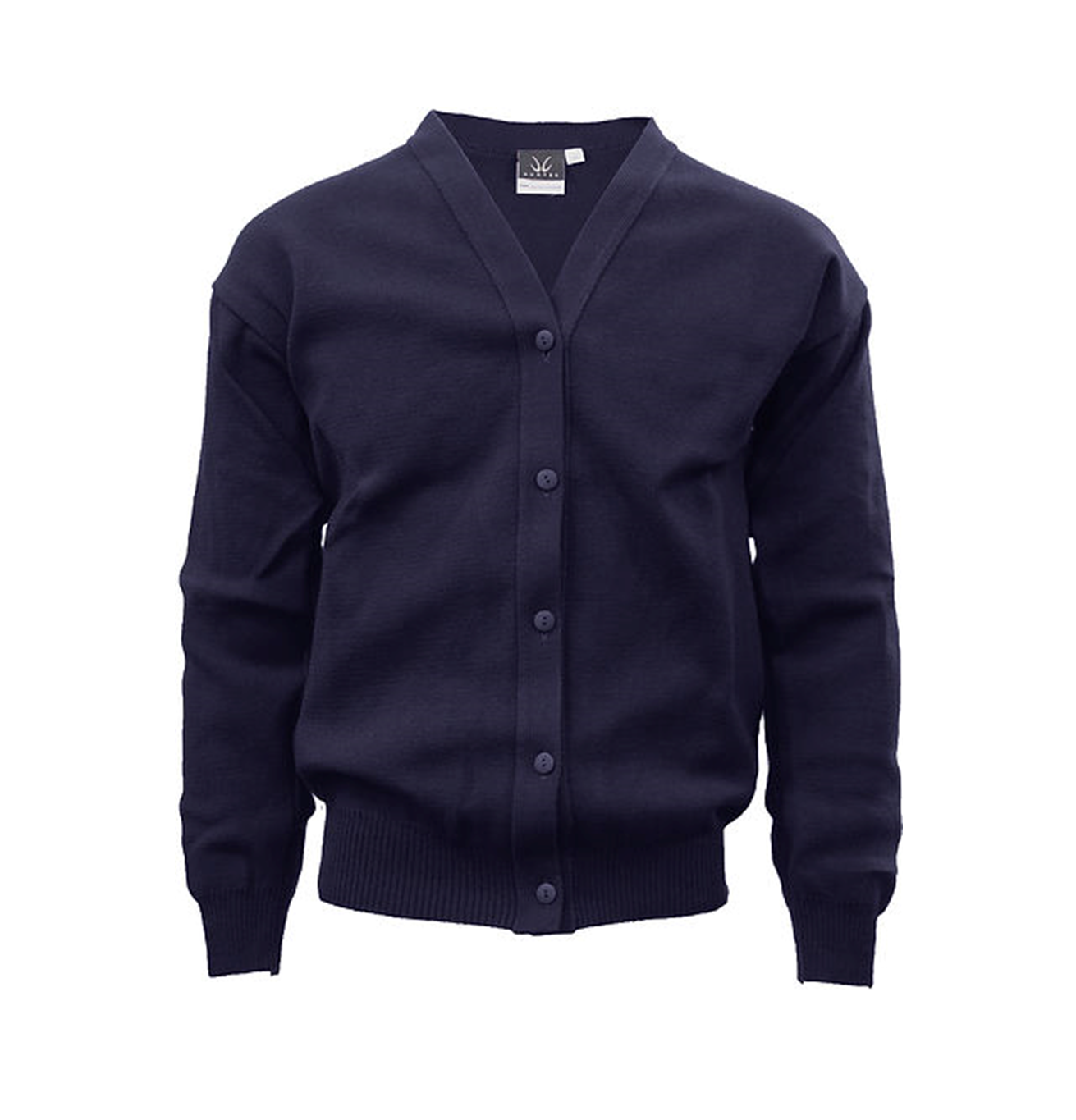 Navy Cotton Mix CardiganThe Schoolwear Centre